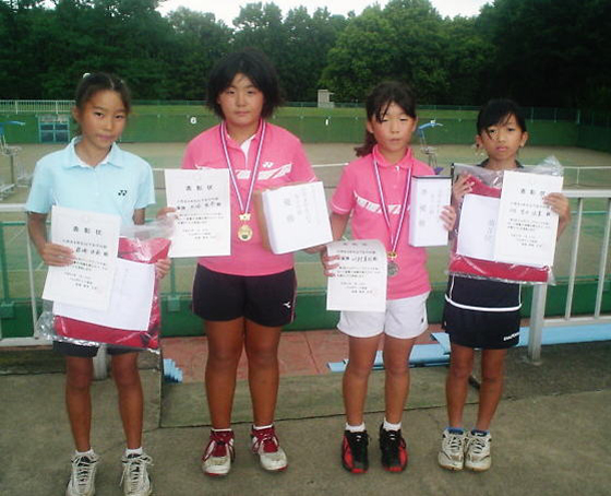 第９回小山市ジュニアテニス大会 小学生４年生以下の部 小山市テニス協会